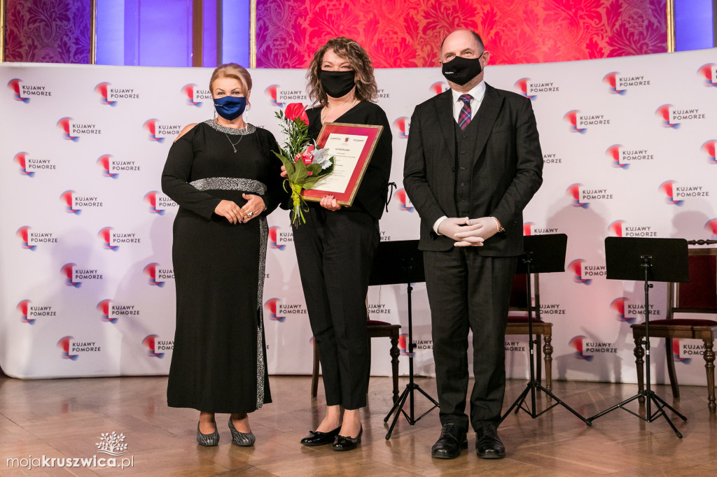 Ilona Dybicz z tytułem Kujawsko-Pomorskiego Lidera Edukacji, najlepszego z najlepszych w tej profesji