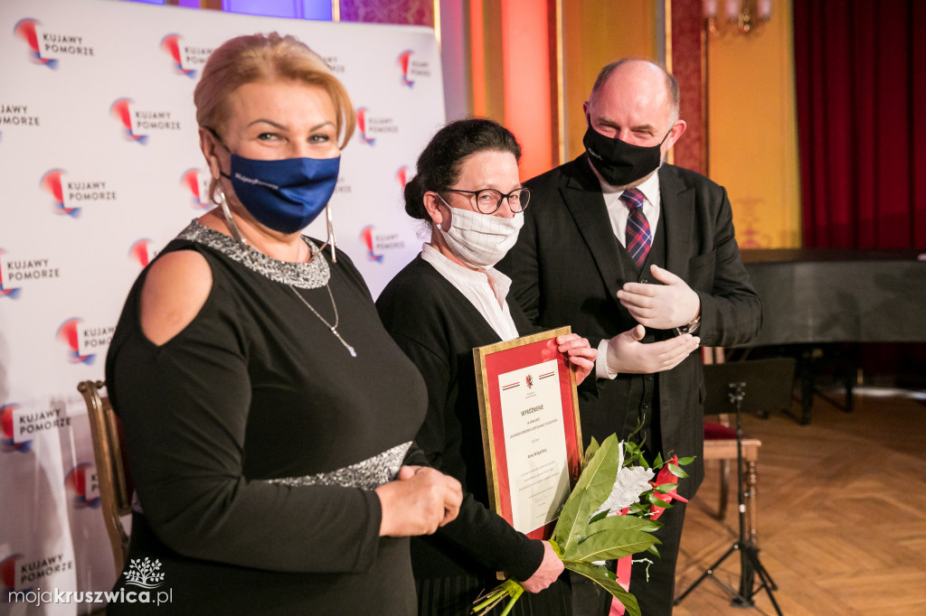 Ilona Dybicz z tytułem Kujawsko-Pomorskiego Lidera Edukacji, najlepszego z najlepszych w tej profesji