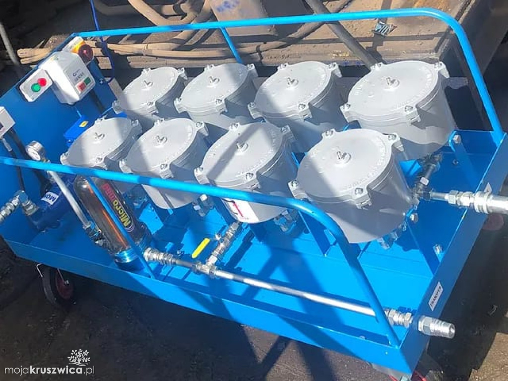 Filtracja oleju hydraulicznego w urządzeniach przemysłowych
