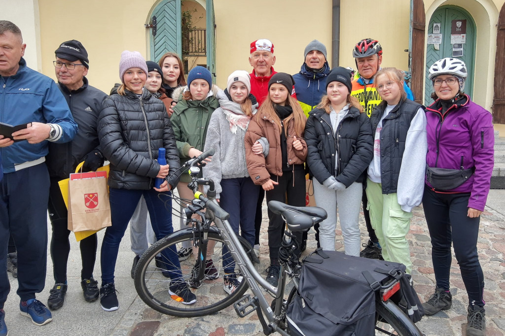 Super Team na rowerowym rajdzie w Kruszwicy