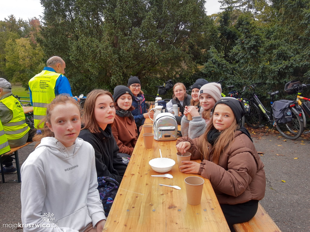 Super Team na rowerowym rajdzie w Kruszwicy