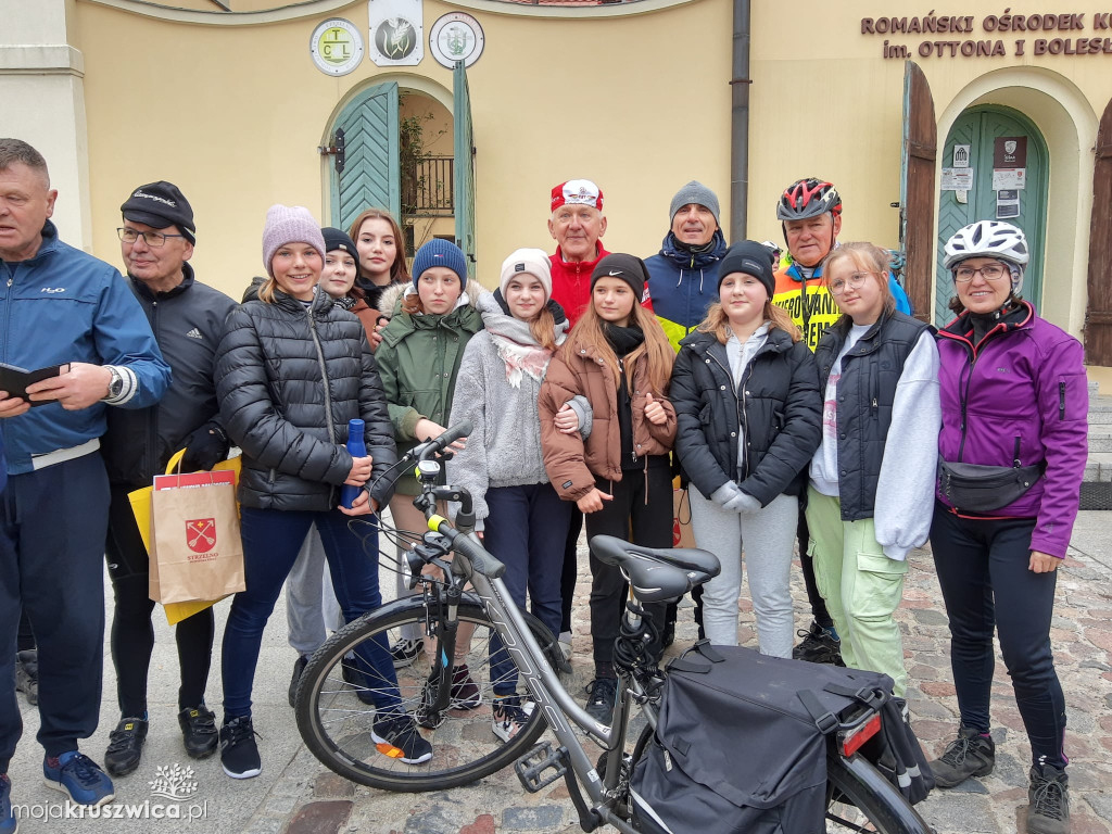 Super Team na rowerowym rajdzie w Kruszwicy