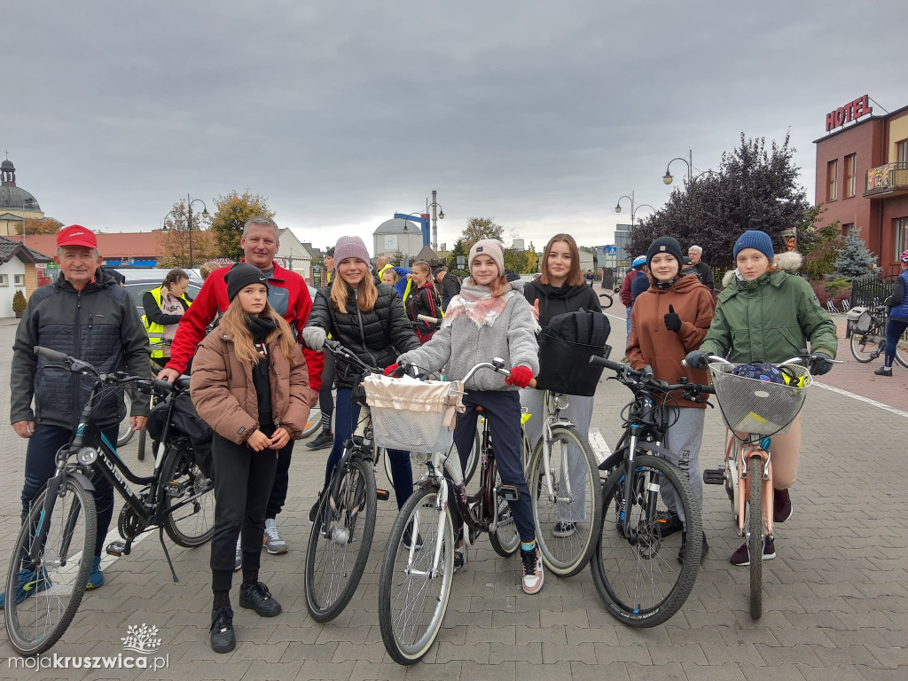 Super Team na rowerowym rajdzie w Kruszwicy