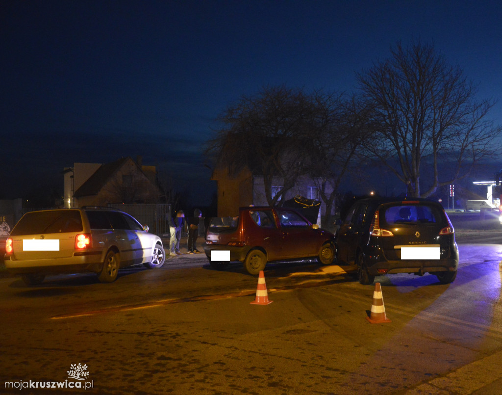 Wypadek na Szosie Tryszczyńskiej w Kruszwicy
