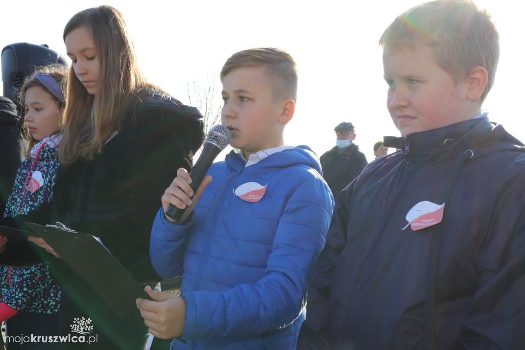Społeczność Sławska Wielkiego na obchodach 11 Listopada