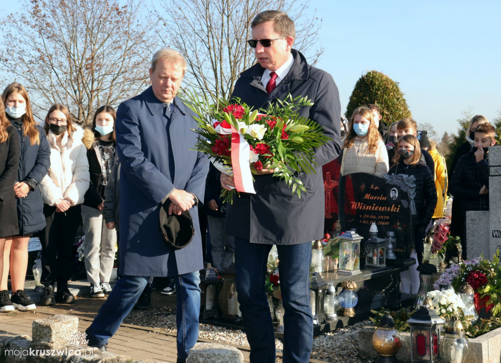 Społeczność Sławska Wielkiego na obchodach 11 Listopada