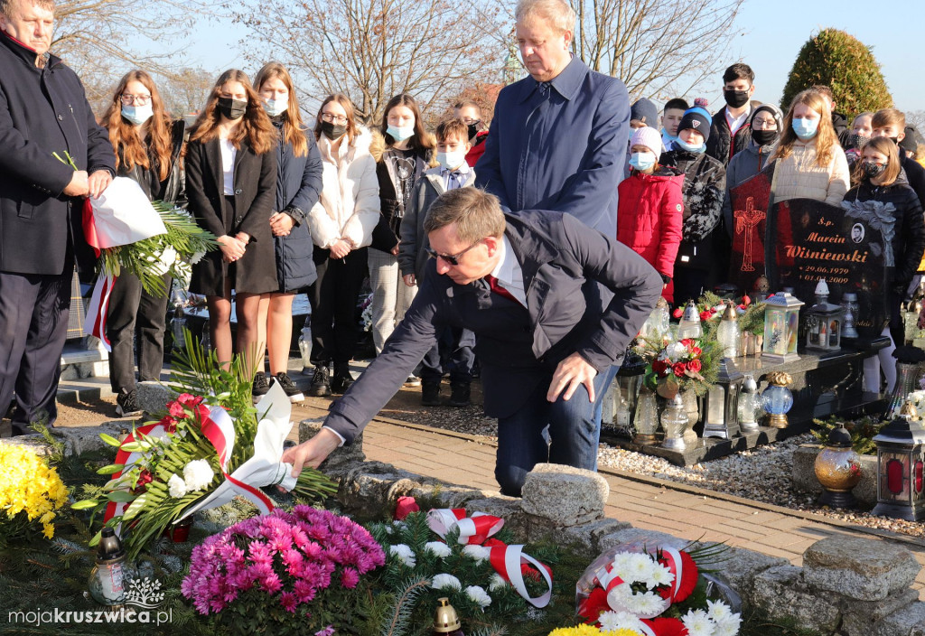 Społeczność Sławska Wielkiego na obchodach 11 Listopada