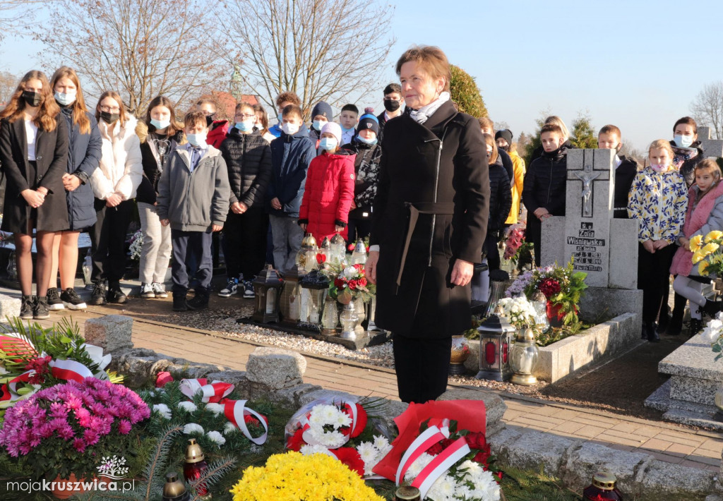 Społeczność Sławska Wielkiego na obchodach 11 Listopada