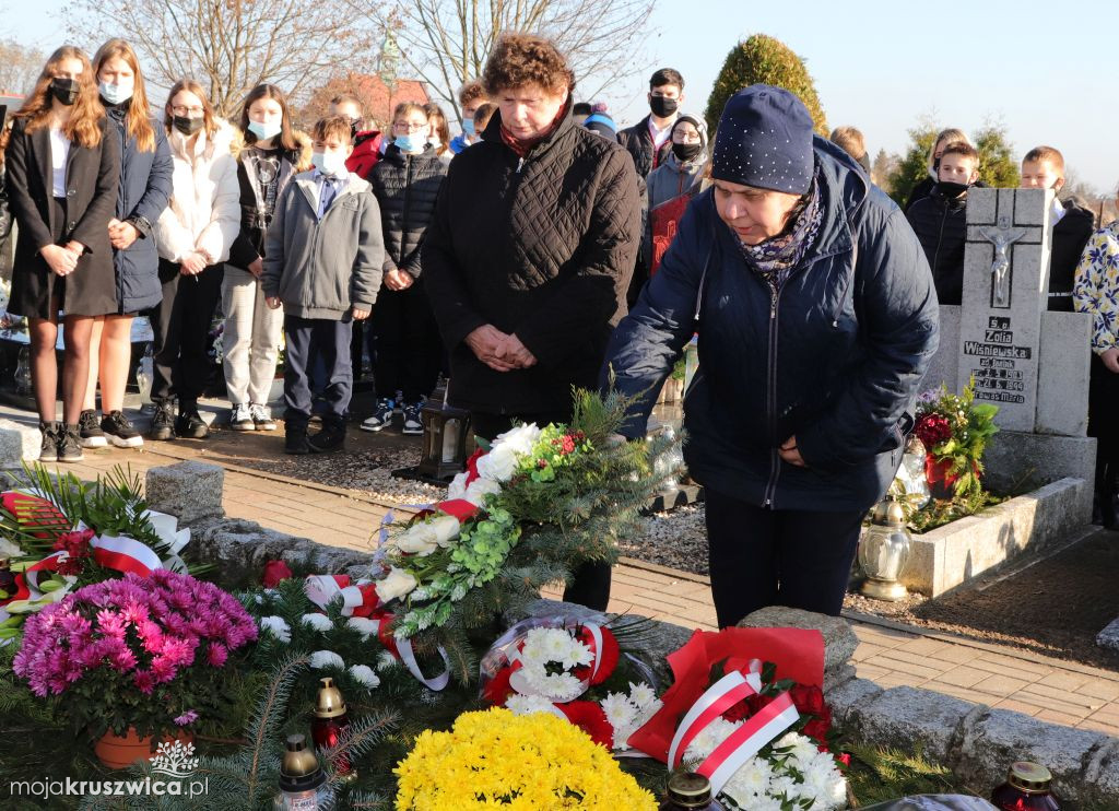 Społeczność Sławska Wielkiego na obchodach 11 Listopada