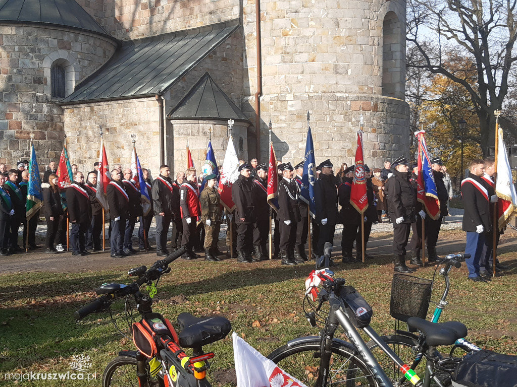 Rowerzyści świętowali 11 Listopada