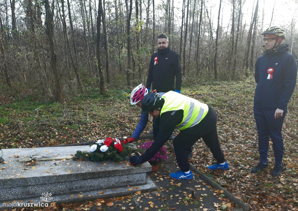 Rowerzyści świętowali 11 Listopada