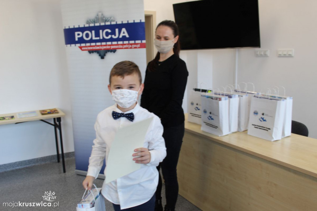 Zwyciężyli w konkursie „Odblaskowy uczeń”