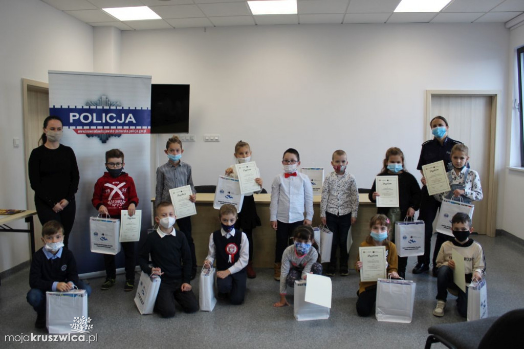 Zwyciężyli w konkursie „Odblaskowy uczeń”