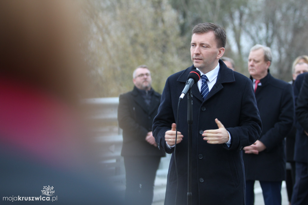 Otwarcie mostu w Kobylnikach