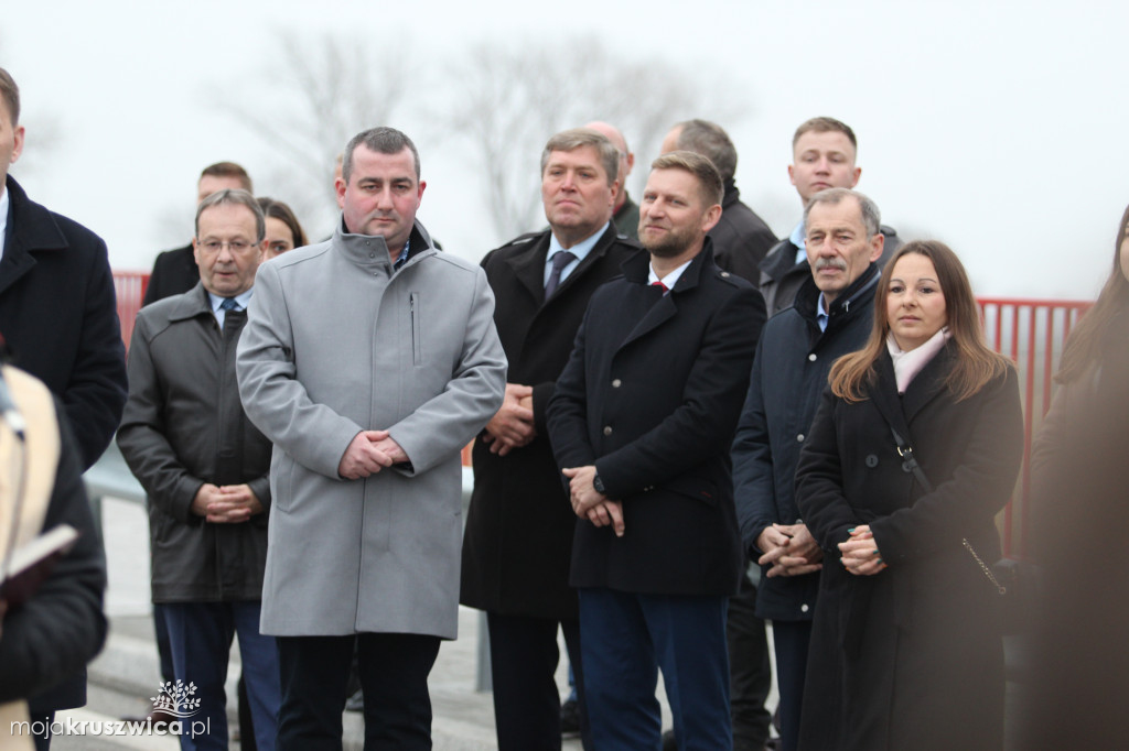 Otwarcie mostu w Kobylnikach