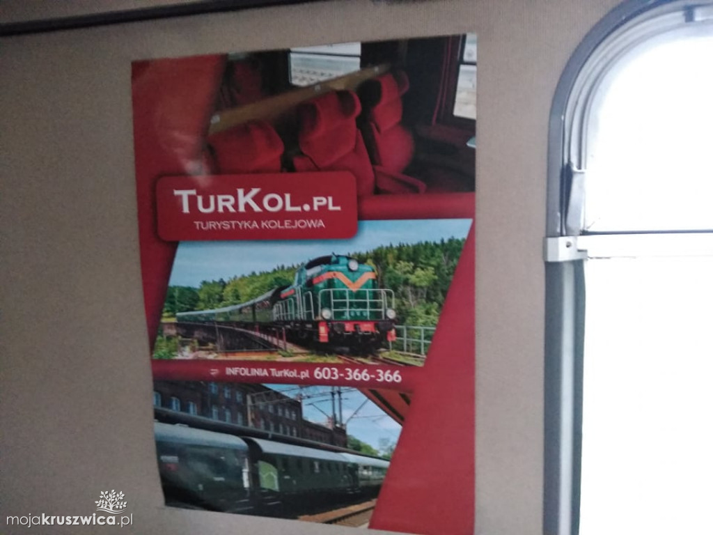Pociąg pasażerski w Kruszwicy