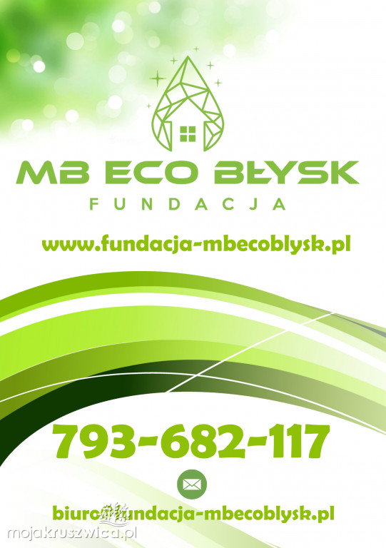 Fundacja MB ECO BŁYSK z Kruszwicy z dobrą ofertą i szerokim wachlarzem usług 