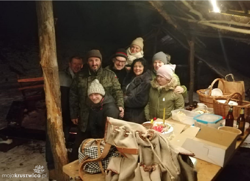 Piękna zimowa aura na Starej Ziemi w Kruszwicy