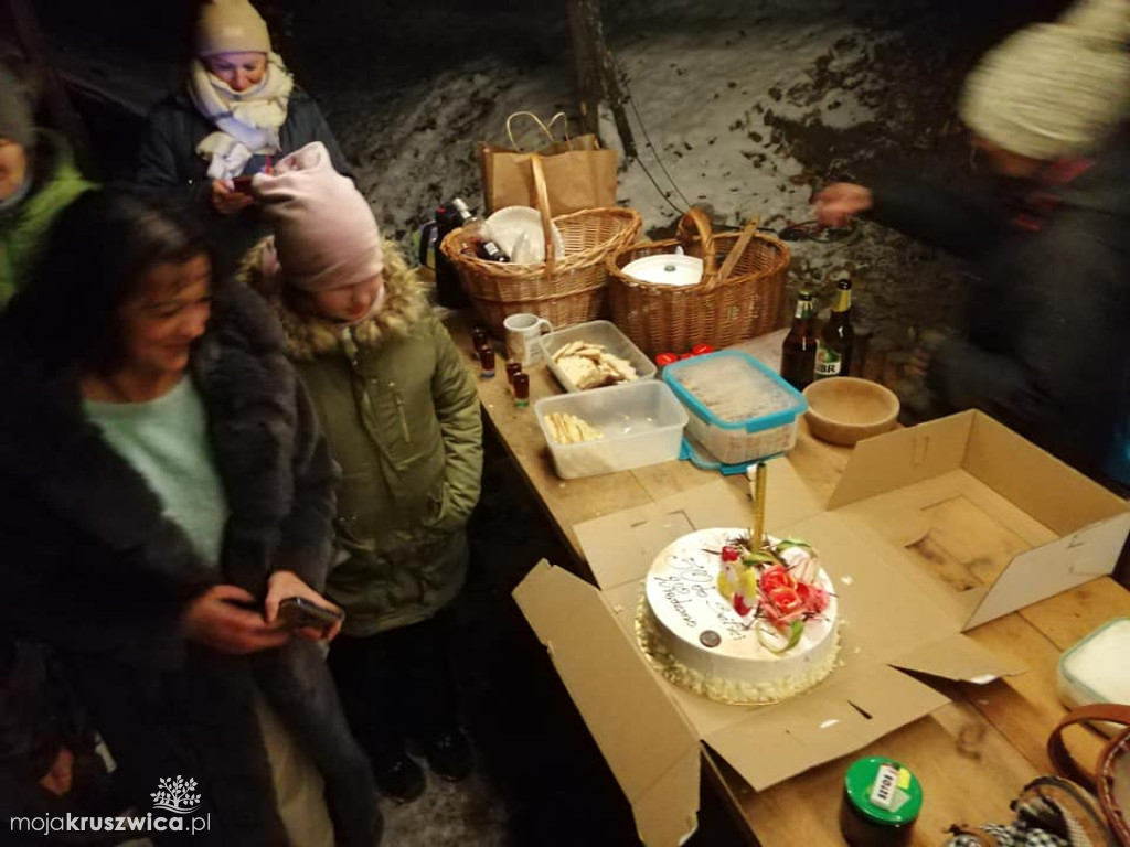 Piękna zimowa aura na Starej Ziemi w Kruszwicy