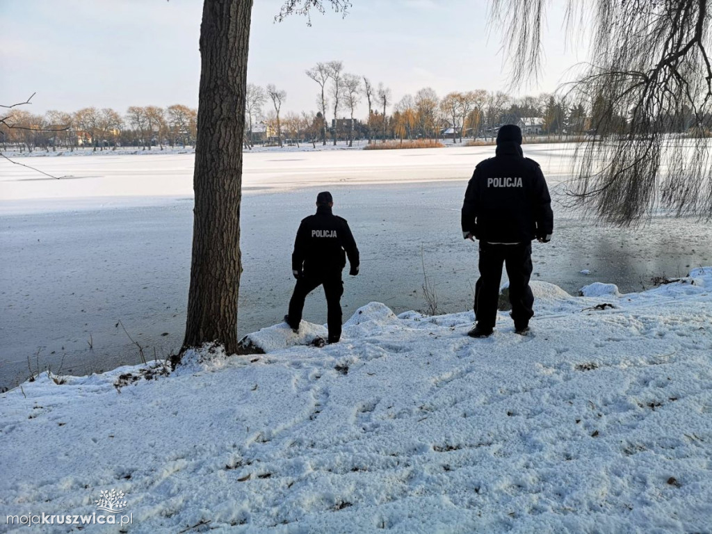 Dzielnicowi z Kruszwicy wzięli pod lupę jezioro Gopło