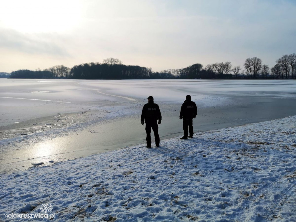 Dzielnicowi z Kruszwicy wzięli pod lupę jezioro Gopło
