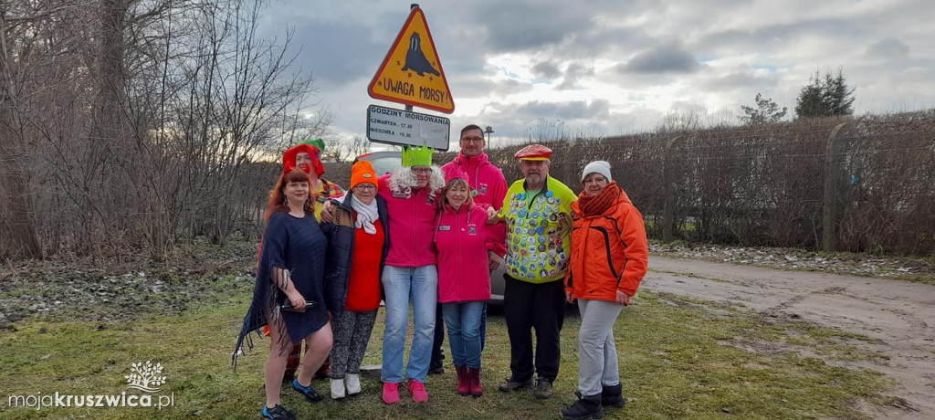 Goplanie Morsy Kruszwica Święto Trzech Króli obchodzili na plaży w Łagiewnikach