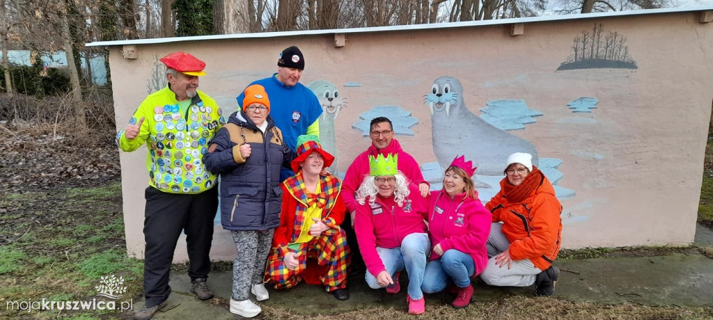Goplanie Morsy Kruszwica Święto Trzech Króli obchodzili na plaży w Łagiewnikach