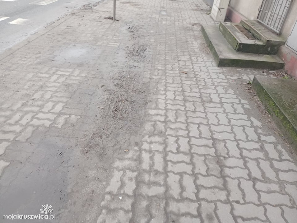 Kruszwica jest po prostu brudna. 
