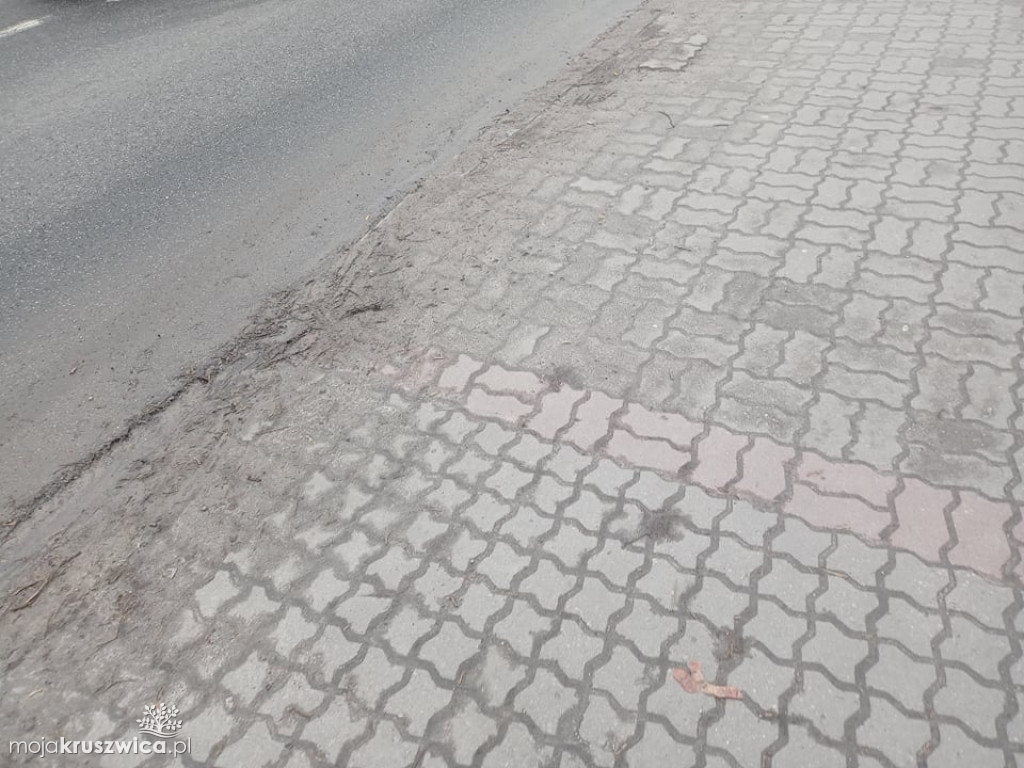 Kruszwica jest po prostu brudna. 