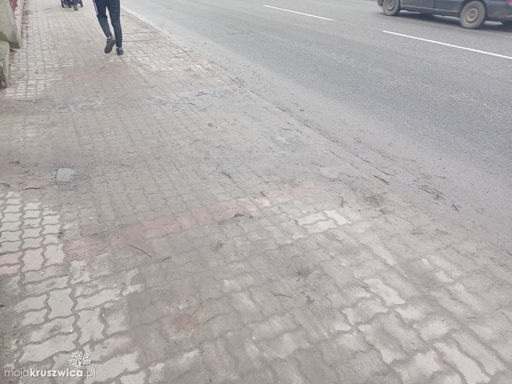 Kruszwica jest po prostu brudna. 