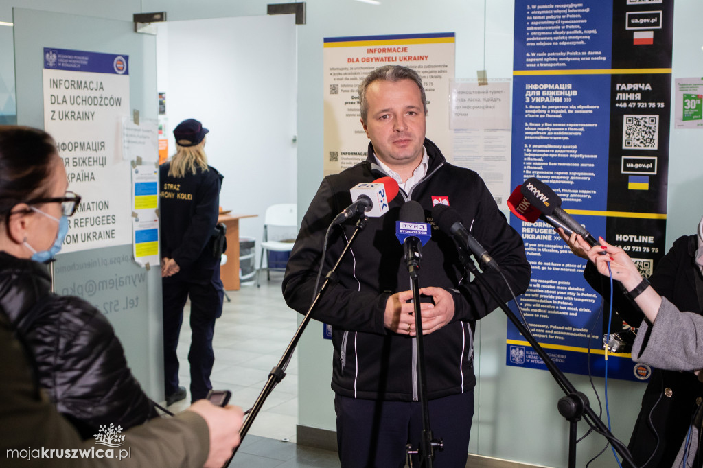 Wojewoda: Obecnie w kujawsko-pomorskim działają trzy punkty informacyjne