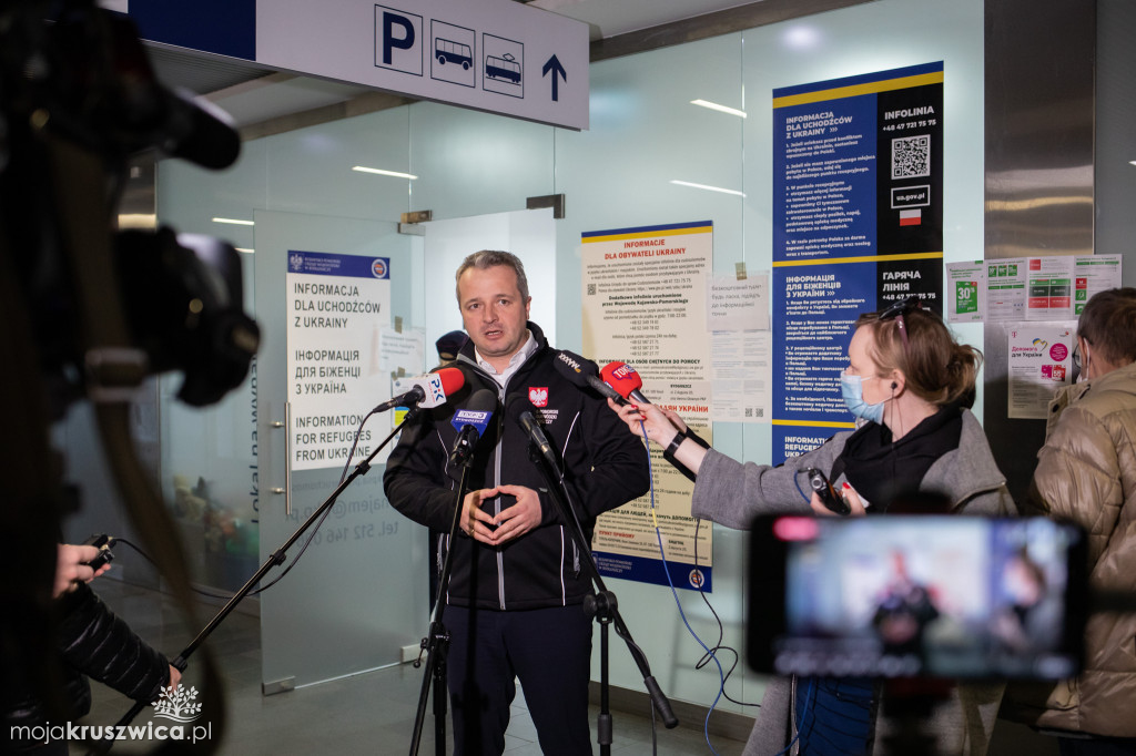 Wojewoda: Obecnie w kujawsko-pomorskim działają trzy punkty informacyjne
