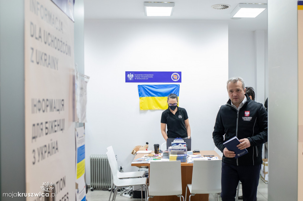 Wojewoda: Obecnie w kujawsko-pomorskim działają trzy punkty informacyjne