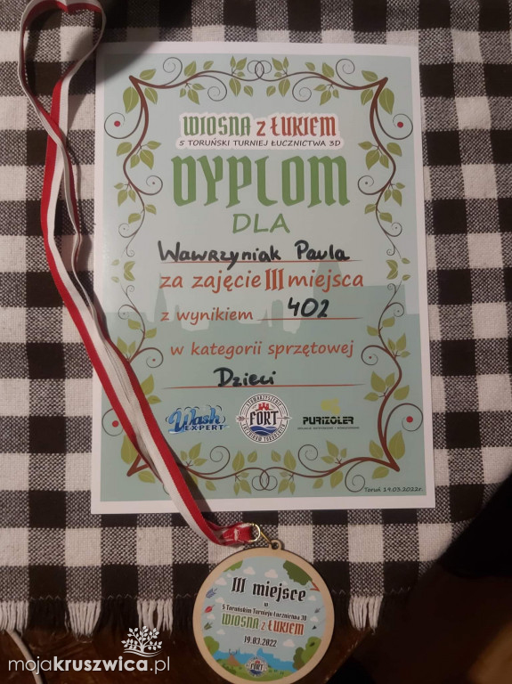 Łucznicy z Kruszwicy wzięli udział w turnieju Wiosna z Łukiem