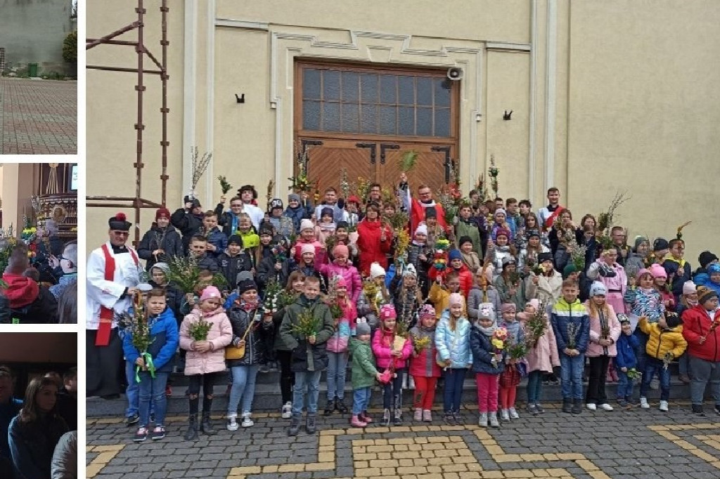 Niedziela Palmowa w Parafii św. Teresy od Dzieciątka Jezus w Kruszwicy [ZDJĘCIA]