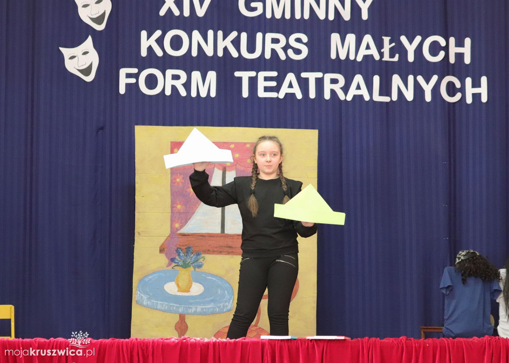 XIV Gminny Konkurs Małych Form Teatralnych w Polanowicach. Znamy wyniki konkursu!
