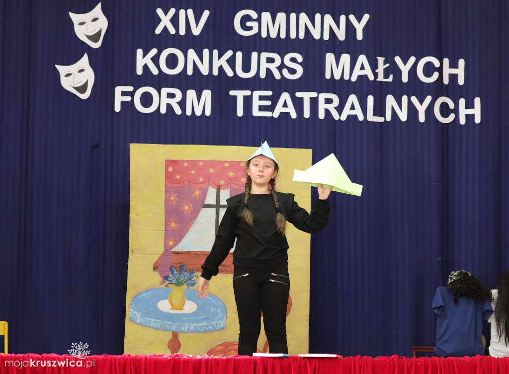 XIV Gminny Konkurs Małych Form Teatralnych w Polanowicach. Znamy wyniki konkursu!