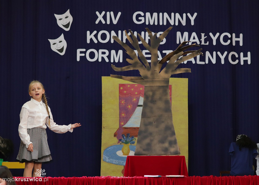XIV Gminny Konkurs Małych Form Teatralnych w Polanowicach. Znamy wyniki konkursu!