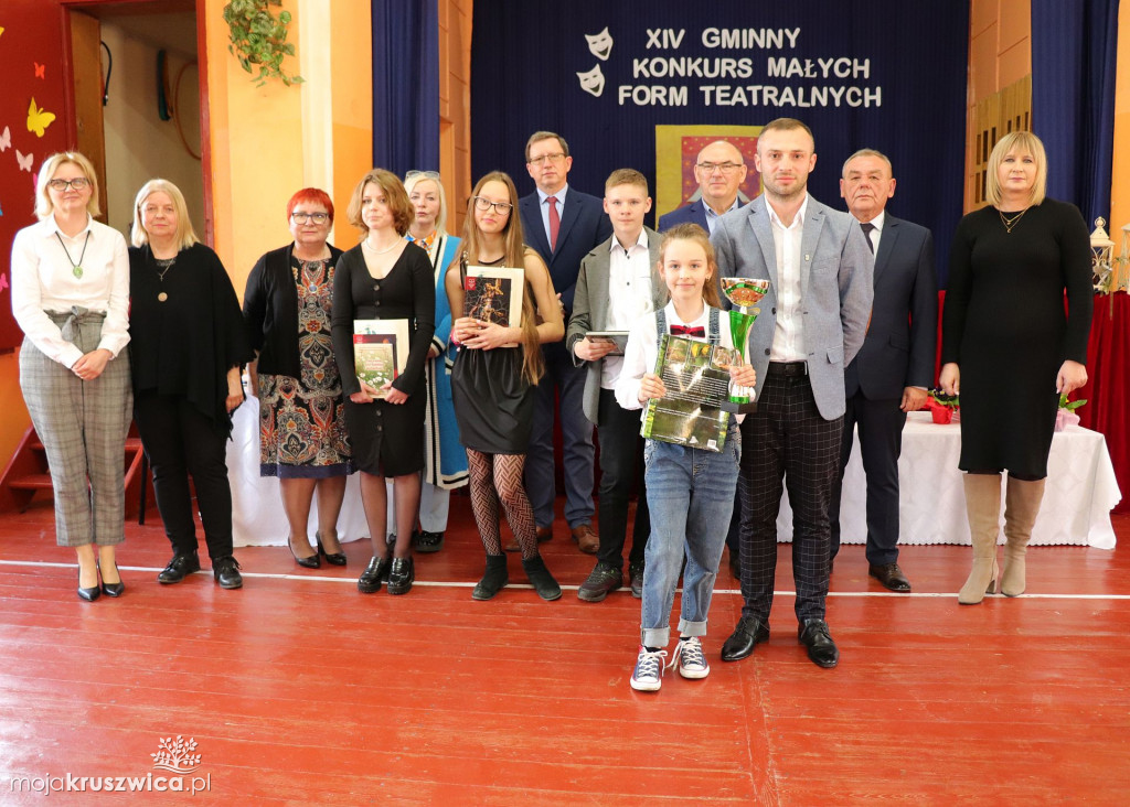 XIV Gminny Konkurs Małych Form Teatralnych w Polanowicach. Znamy wyniki konkursu!