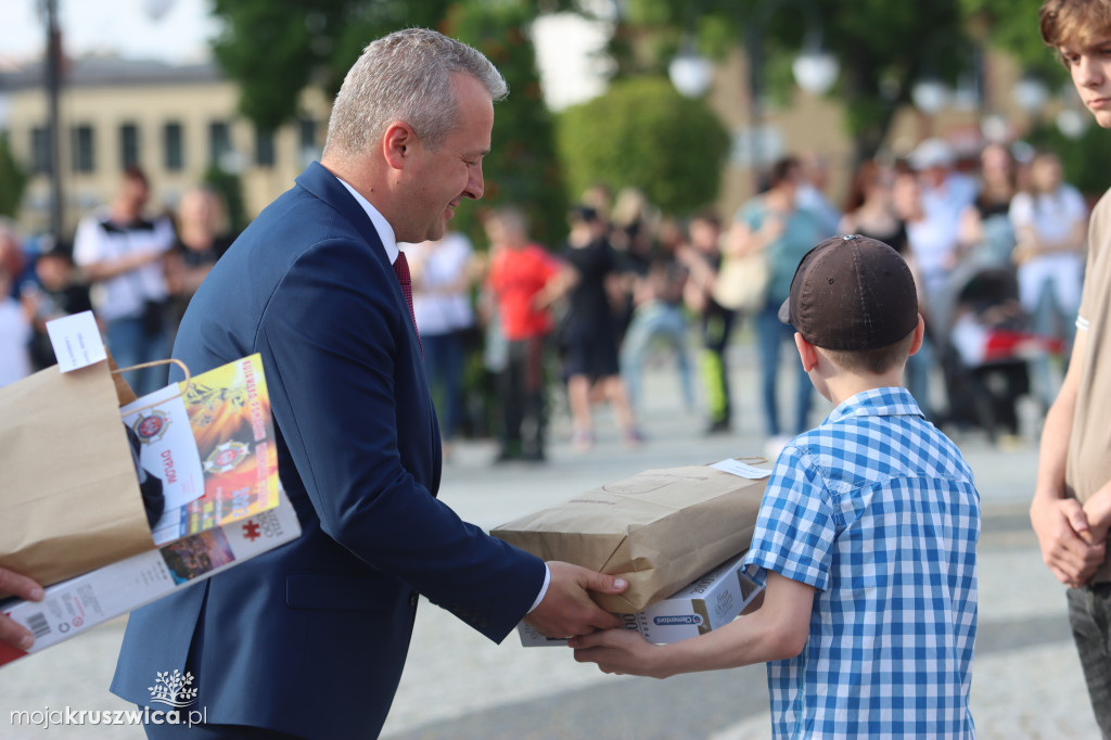 Nagrodzeni za udział w konkursie plastycznym