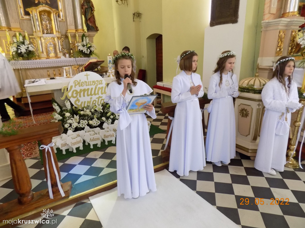 Chełmce. Dzieci przystąpiły do I Komunii Świętej [ZDJĘCIA]