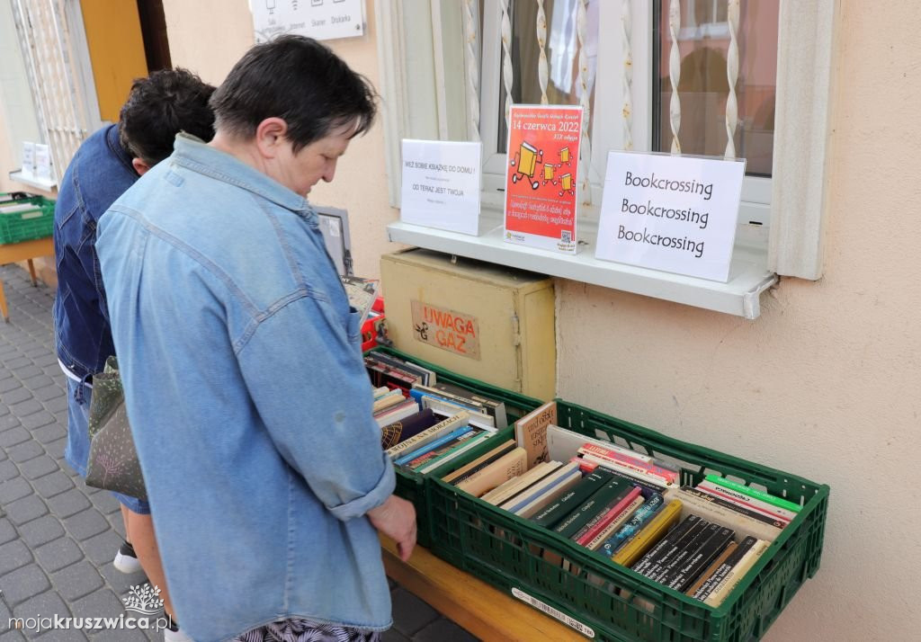 W Kruszwicy uwalniają  książki. Wpadnij na Rybacką