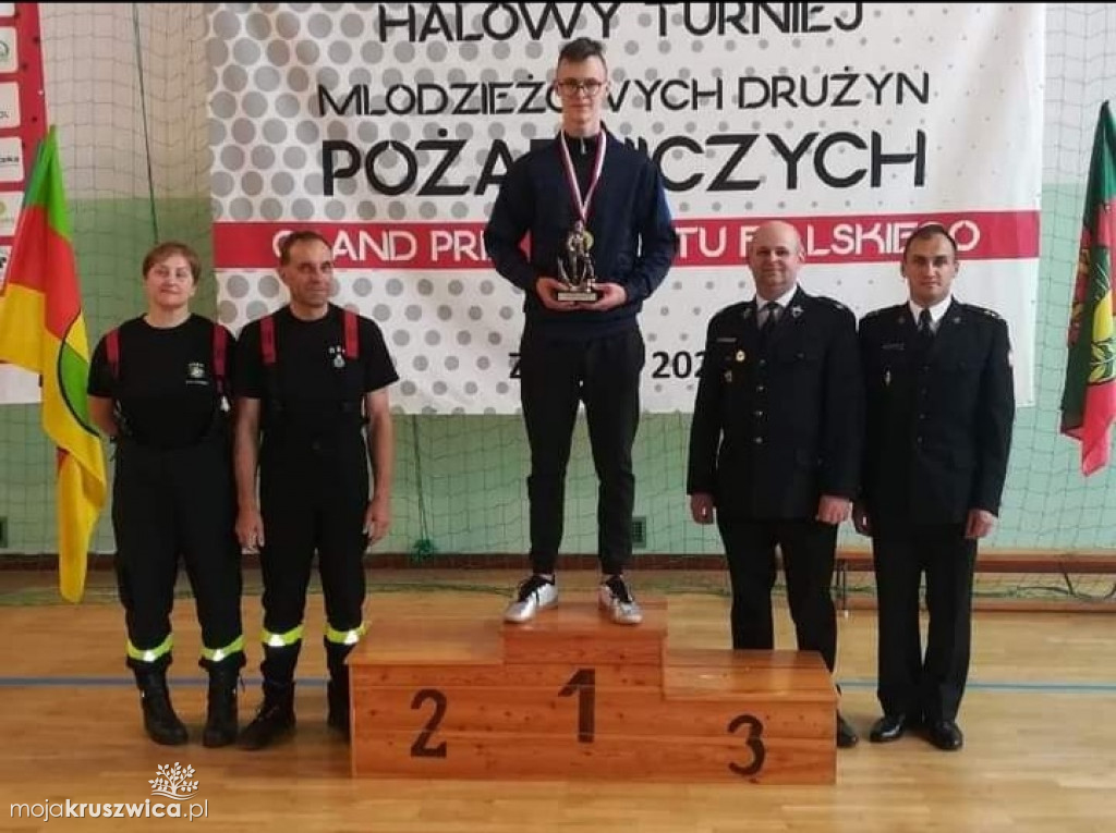Młodzi strażacy dumnie reprezentują Gminę Kruszwica