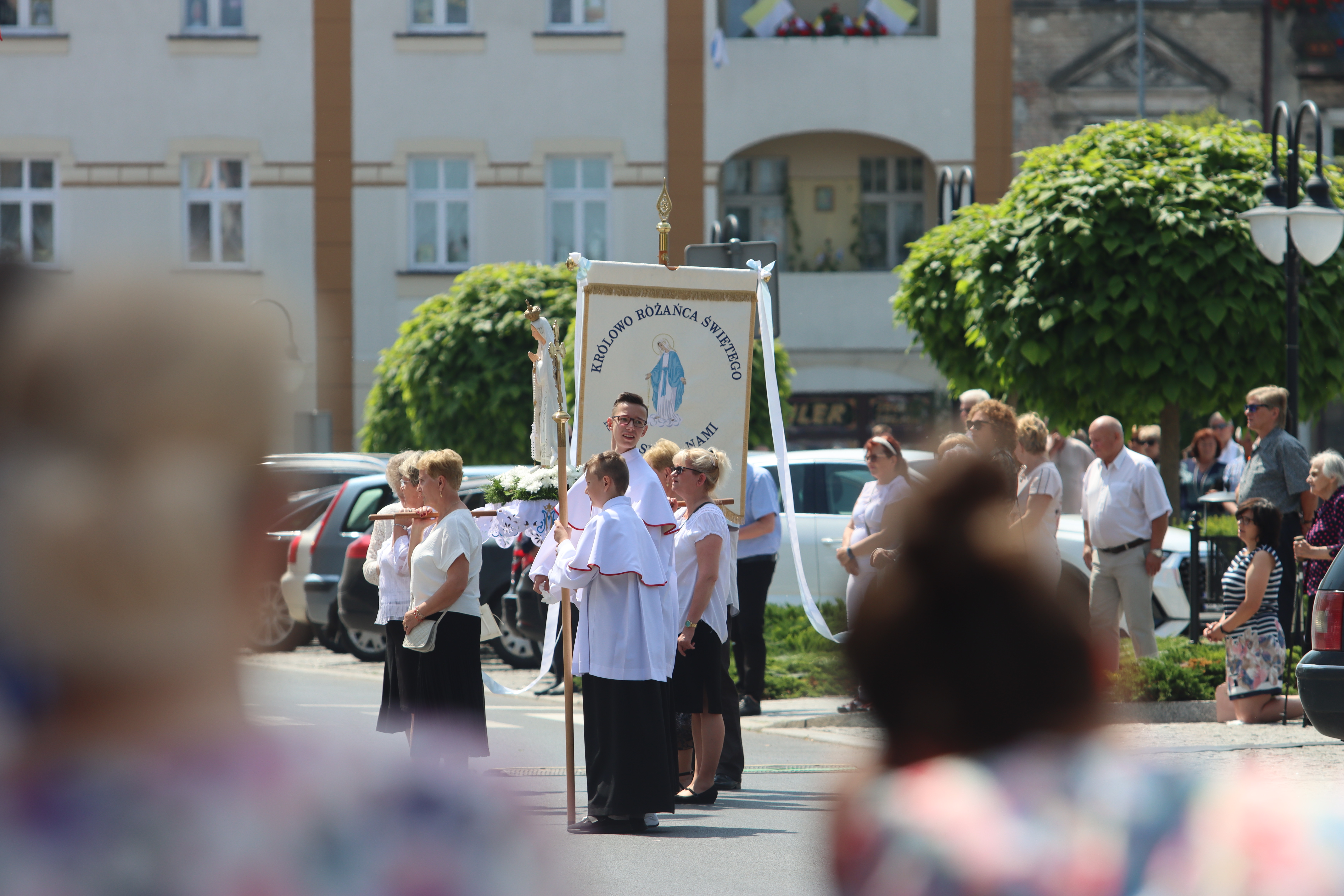 Procesja Bożego Ciała w parafii św. Teresy od Dzieciątka Jezus