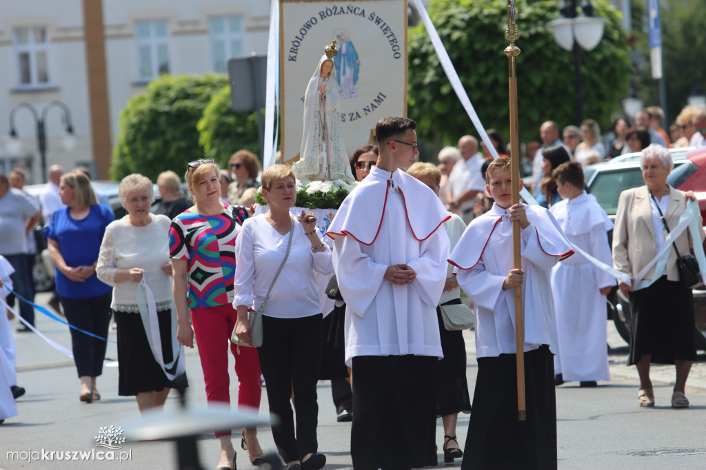 Procesja Bożego Ciała w parafii św. Teresy od Dzieciątka Jezus