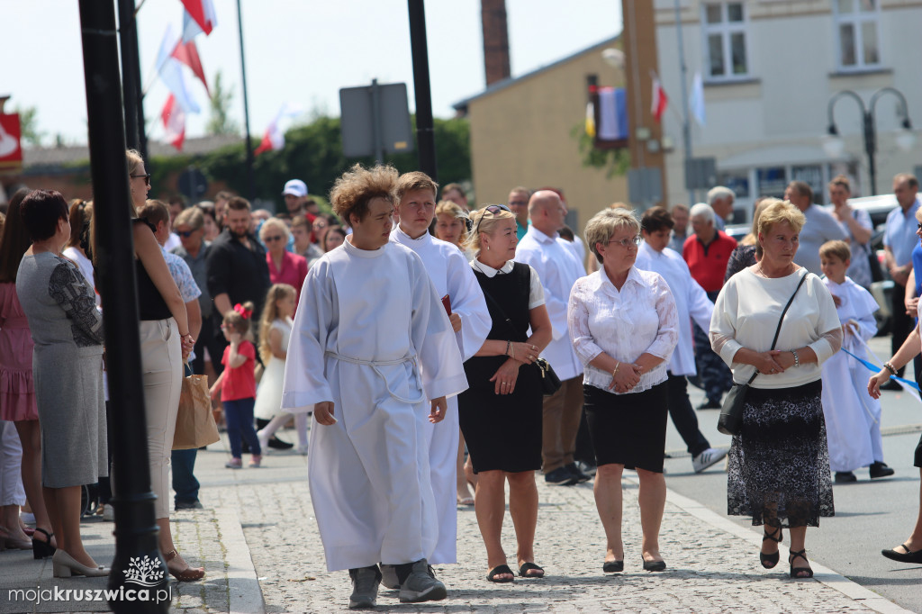 Procesja Bożego Ciała w parafii św. Teresy od Dzieciątka Jezus
