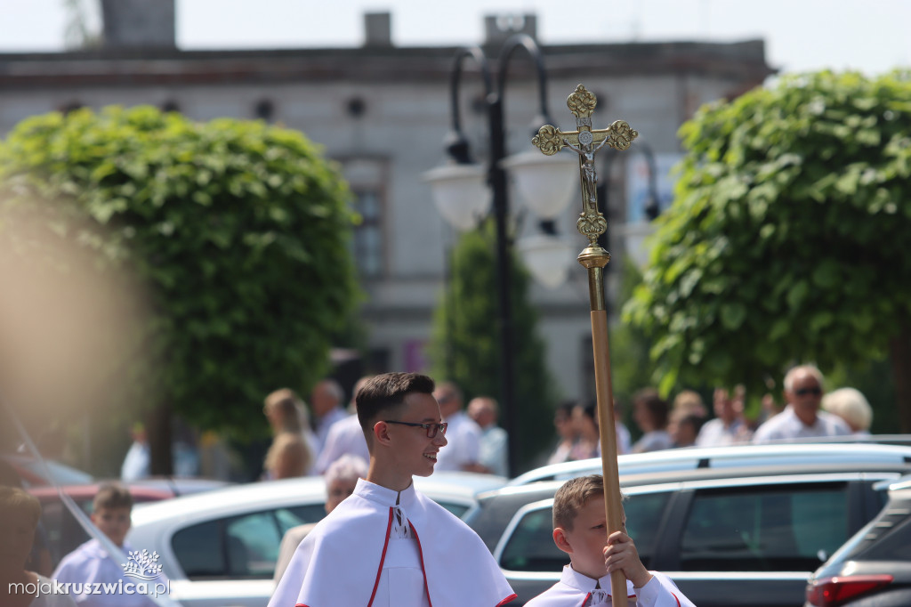 Procesja Bożego Ciała w parafii św. Teresy od Dzieciątka Jezus
