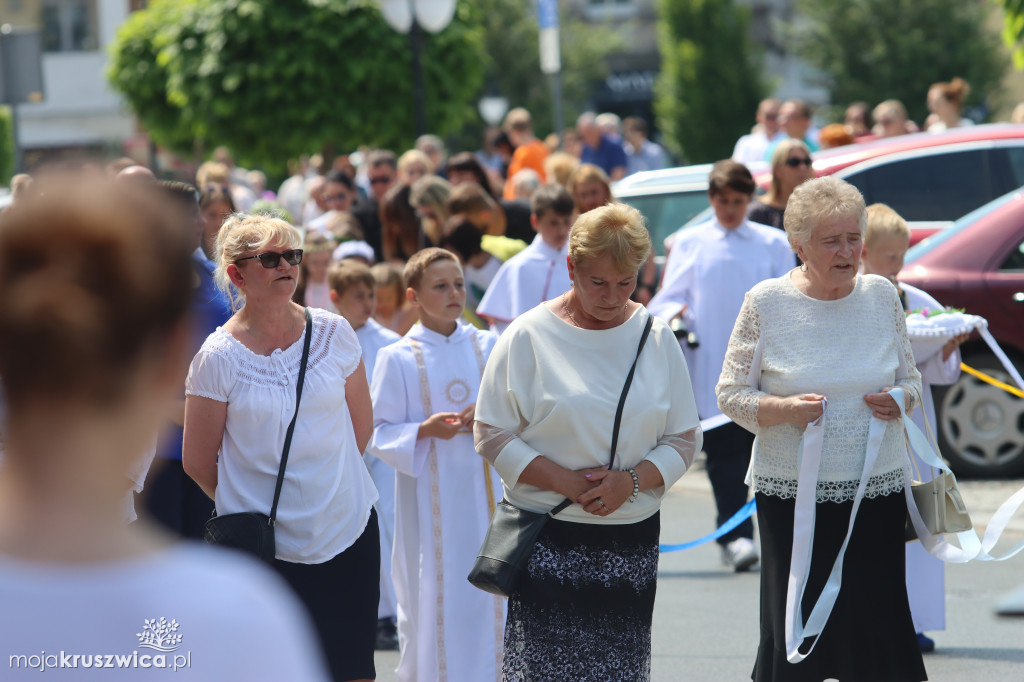 Procesja Bożego Ciała w parafii św. Teresy od Dzieciątka Jezus