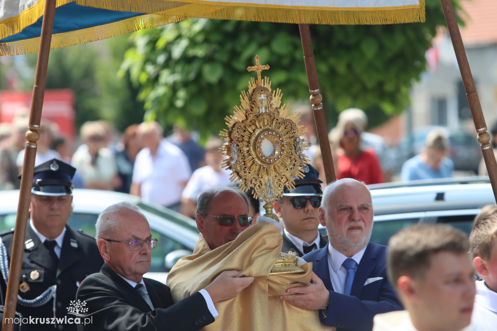 Procesja Bożego Ciała w parafii św. Teresy od Dzieciątka Jezus