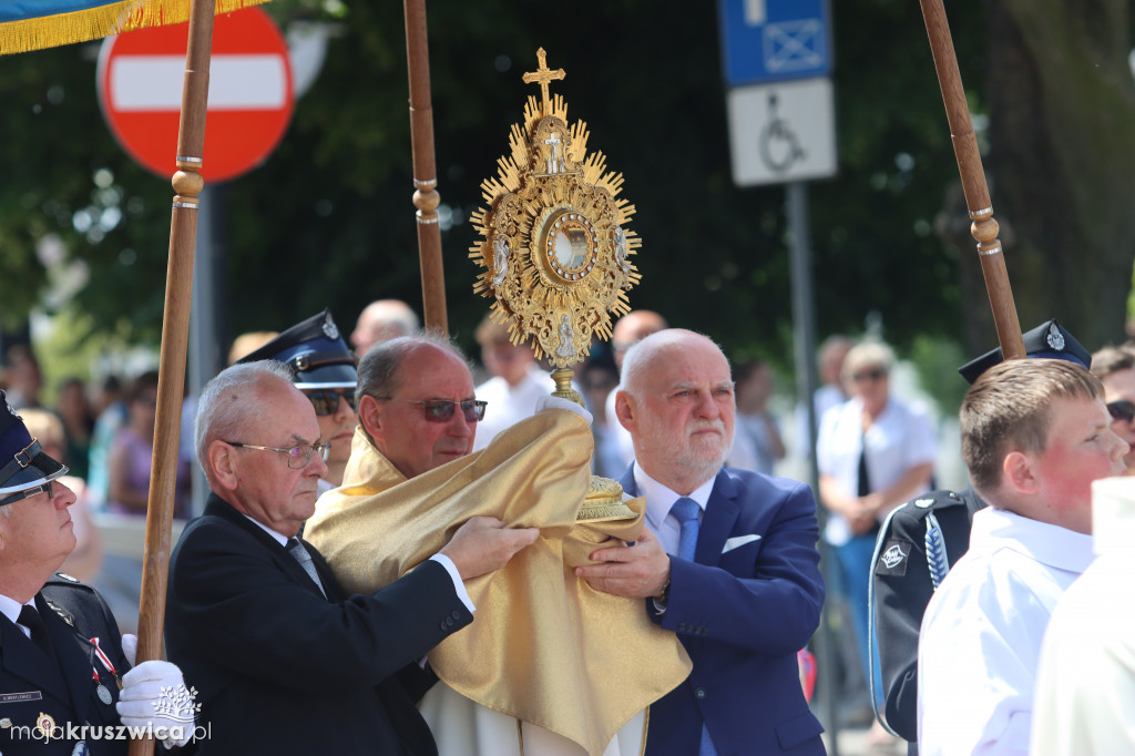 Procesja Bożego Ciała w parafii św. Teresy od Dzieciątka Jezus